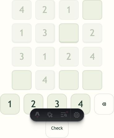Mini Sudoku